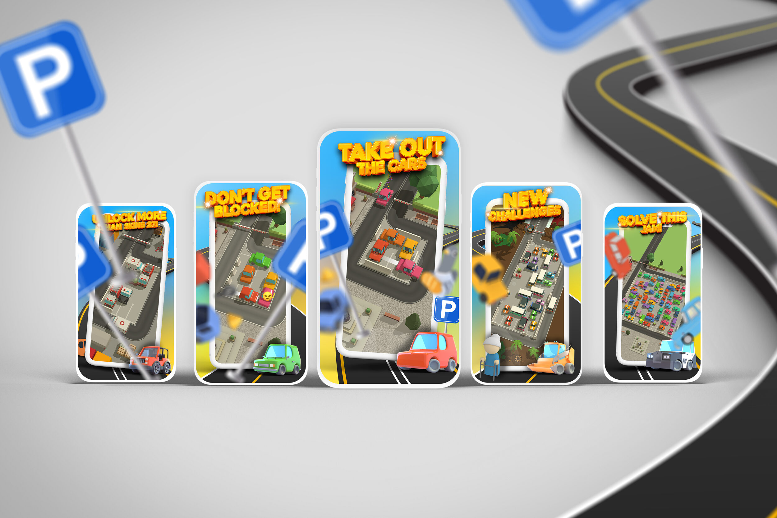 Parking Jam Screenshots