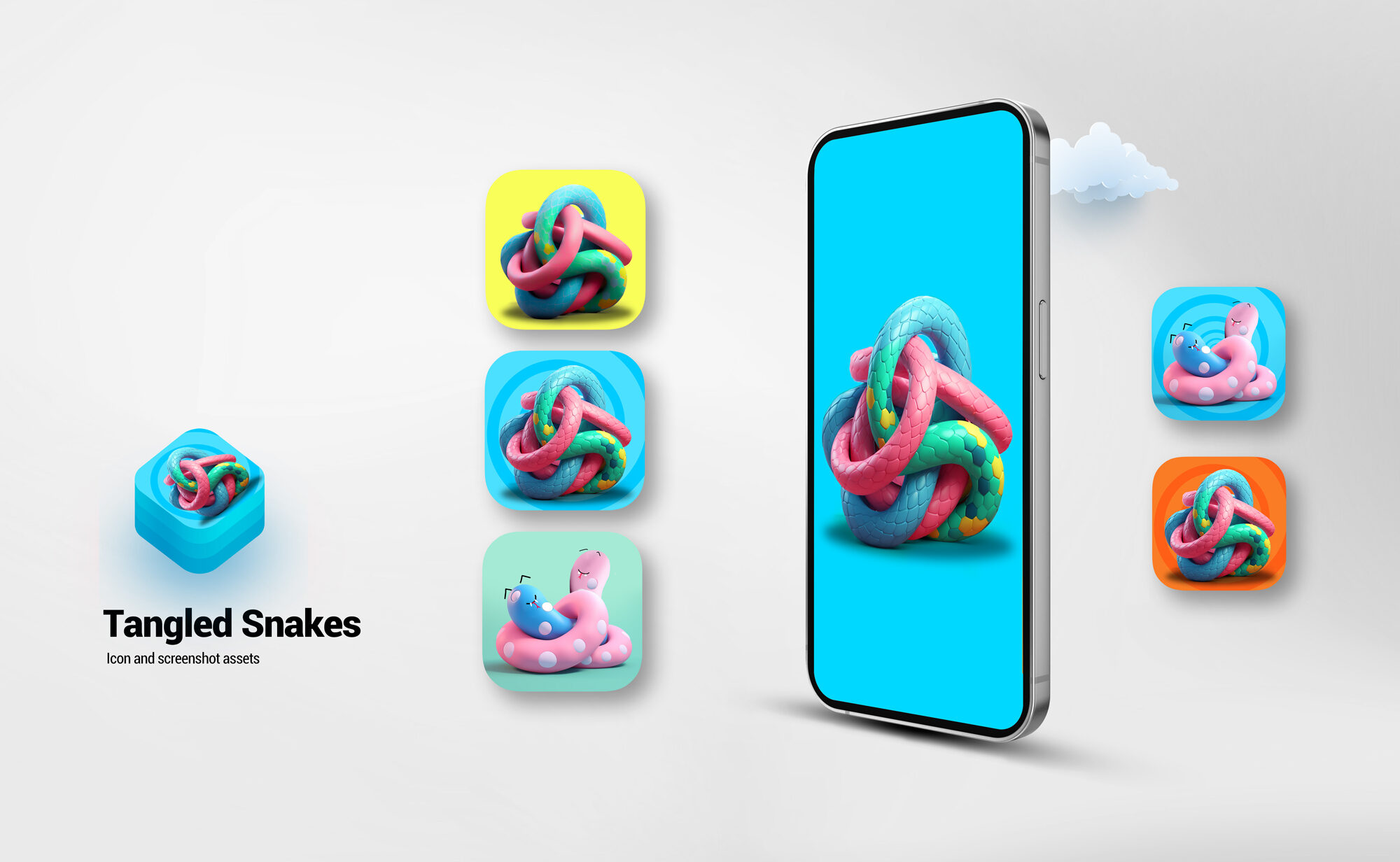 Tangled Snakes Icon